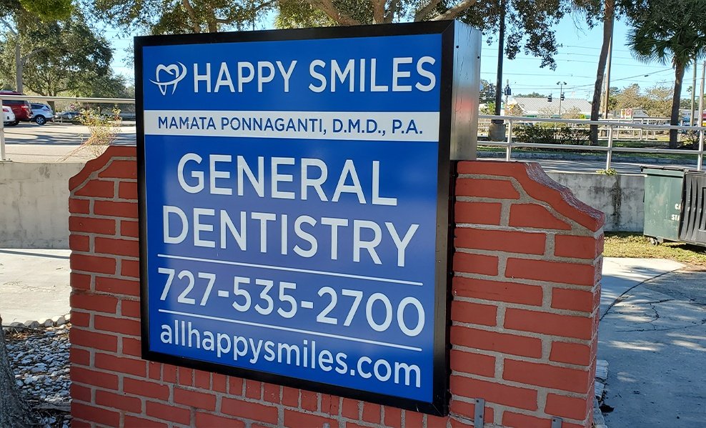 Clearwater office signboard